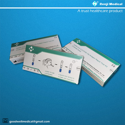 YBTC Antigen Rapid Testing Kit , Fast Result 10-15mins Covid Diagnostic Test Saliva