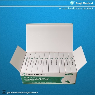 Renji Rapid SARS-COV-2 COVID 19 Antigen Rapid Test Kit Colloidal Gold