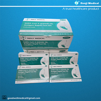 Home Self Rapid Antigen Test RAT Kits For COVID-19 Nasal Swab CE Certificated