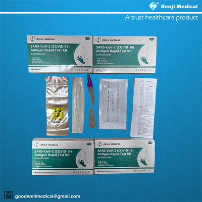 Home Self Rapid Antigen Test RAT Kits For COVID-19 Nasal Swab CE Certificated