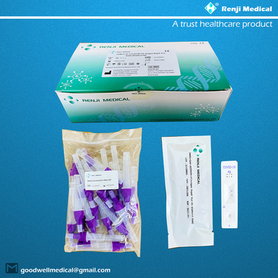 Fast Safety Coronavirus Antigen Detection Kit Saliva Antigen Test Kit Coloidal Gold