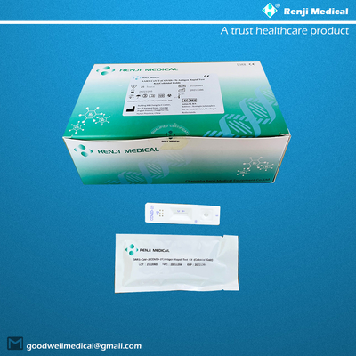 COVID-19 Antigen Nasal Swab Test Kit Coloidal Gold CE Marked For Self Testing