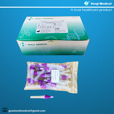 COVID-19 Antigen Nasal Swab Test Kit Colloidal Gold CE Marked Single Use Test Kit