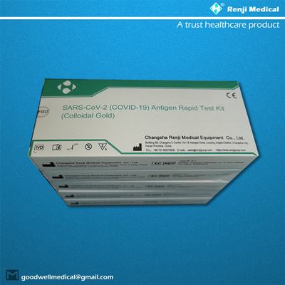 Safe Accurate Covid 19 Self Test Kit For Screening Testing CE Certificated