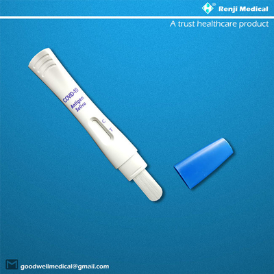 immunoassays Rapid COVID 19 Testing Kit , CE 15 minutes Fast Covid Testing Kit