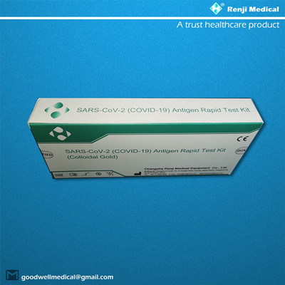 RT PCR SARS-CoV-2 Test Kit , Covid 19 Ag Saliva Test ISO13485 Certification
