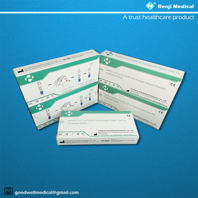 RT PCR SARS-CoV-2 Test Kit , Covid 19 Ag Saliva Test ISO13485 Certification
