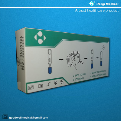 Renji Rapid COVID 19 Testing Kit , 4 steps 15 Minutes Test Kit