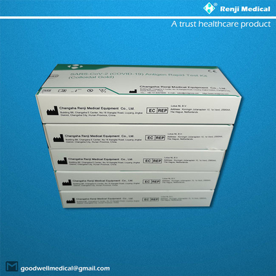 Reliable Rapid COVID 19 Testing Kit 5 Pack 15 Min YBTC Certification