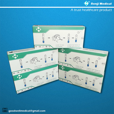 Reliable Rapid COVID 19 Testing Kit 5 Pack 15 Min YBTC Certification
