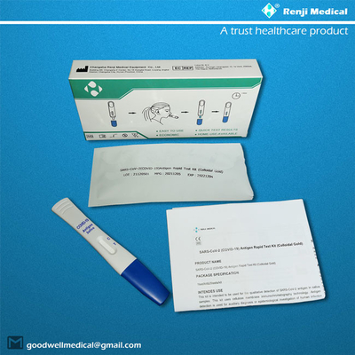 COVID-19 Over The Counter Rapid Antigen Test GB15979-2002 15 Minutes For Results