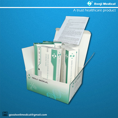 Reliable Rapid COVID 19 Testing Kit 5 Pack 15 Min YBTC Certification