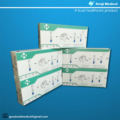 Positive Negative Rapid COVID 19 Testing Kit 10-15 Minute For  Results
