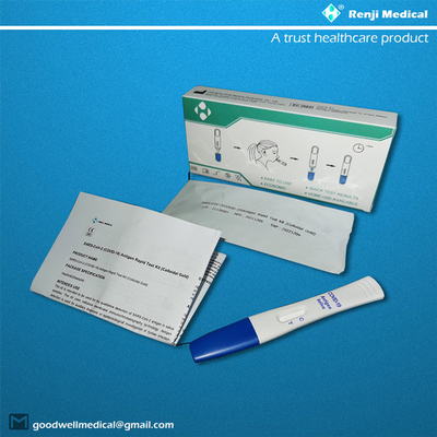 Omicron Rapid COVID 19 Testing Kit , Colloidal Gold Self Covid Home Test