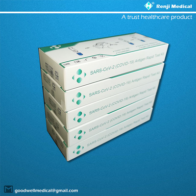 One Step Rapid COVID 19 Testing Kit Colloidal Gold CE Approval