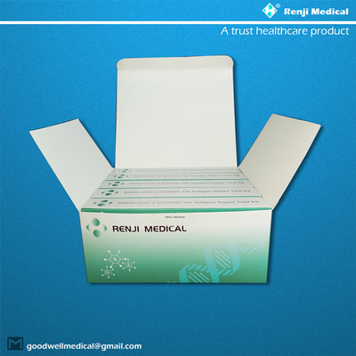 OEM ODM Antigen Rapid Testing Kit 5 Boxes Packing YBTC Certification
