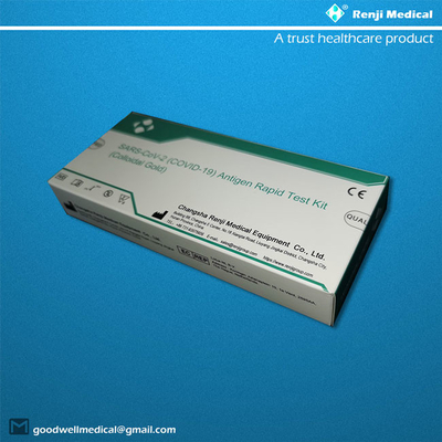 Renji Rapid COVID 19 Testing Kit , YBTC Nasal Swab Antigen Test