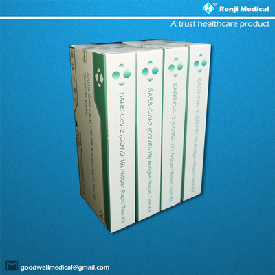 Renji Medical Home Rapid Antigen Test Kit with Nasal Swab ISO13485 Certification
