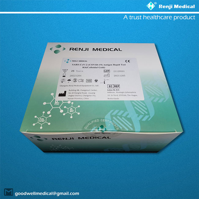 OEM ODM Antigen Rapid Testing Kit 5 Boxes Packing YBTC Certification