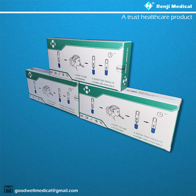 SARS-CoV-2 Antigen Rapid Testing Kit , Covid Detection Kit Colloidal Gold