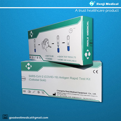 YBTC Antigen Rapid Testing Kit , Fast Result 10-15mins Covid Diagnostic Test Saliva