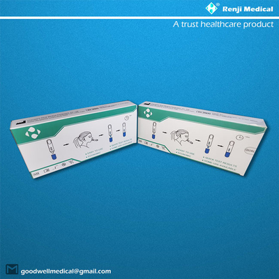 Home Rapid COVID 19 Testing Kit EO Sterilization SGS ISO13485 Certification