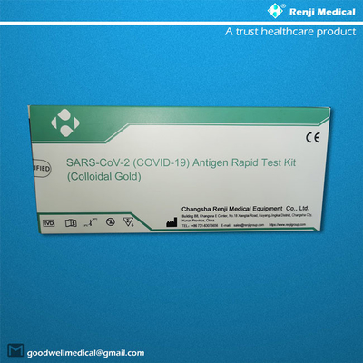 5 sets / box Rapid COVID 19 Testing Kit With Nasopharyngeal Swabs