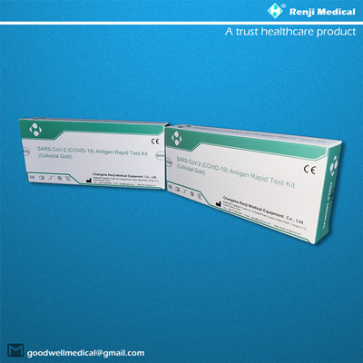 5 sets / box Rapid COVID 19 Testing Kit With Nasopharyngeal Swabs