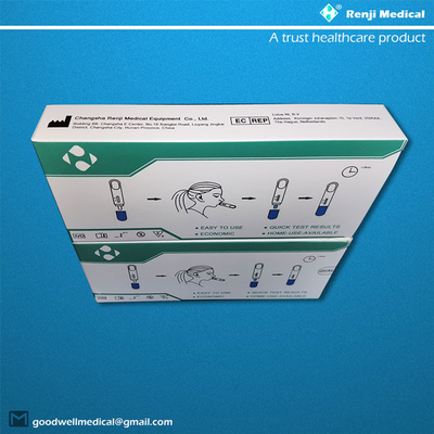 Household Ag Rapid Test Kit  With Nasopharyngeal Swab ISO13485 Certification