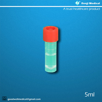 Renji Saliva Collection Kit , Medical Viral Transport Medium Tube 3ml 10ml