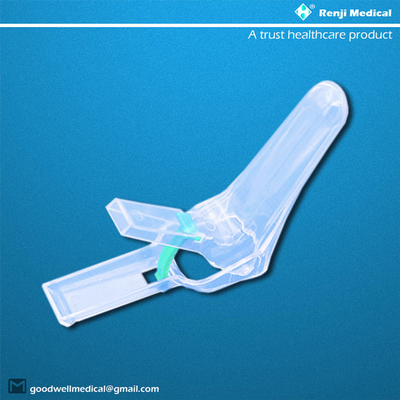 CE Certificated Disposable Vagina Speculum , Push Type Medical Vaginal Expander