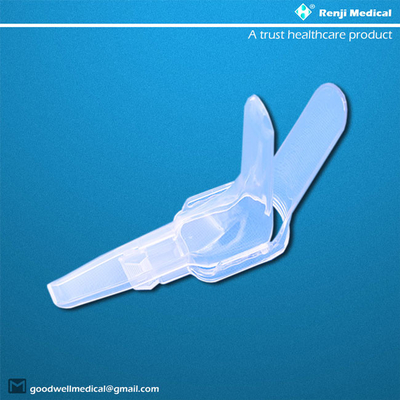 CE Certificated Disposable Vagina Speculum , Push Type Medical Vaginal Expander
