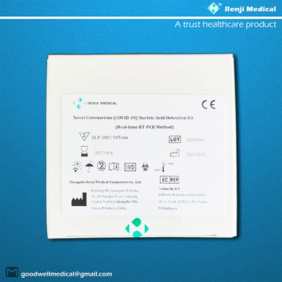 50 tests/kit Nucleic Acid Testing Kit , Coronavirus Detection Kit CE Certification