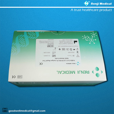 Renji Antigen Rapid Testing Kit , immunochromatography Colloidal Gold Covid Test