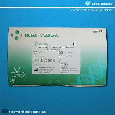 coronavirus Antigen Detection Kit , SGS ISO13485 Saliva Antigen Test Kit