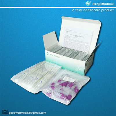 Renji antigen test kit colloidal gold for Hospital / laboratory