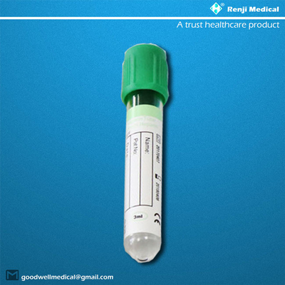 SGS MSDS Approval Disposable Vacuum Blood Collection Tube 5ml 7ml