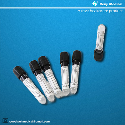 Transparent Disposable Vacuum Blood Collection Tube ISO13485 CE Approval