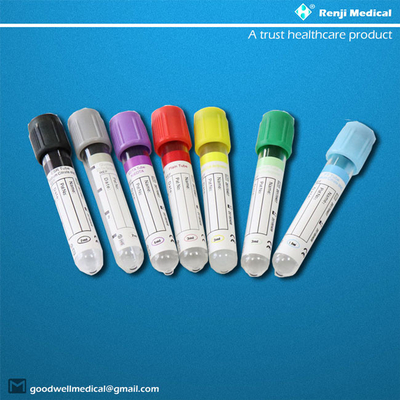 Vacuum Sodium Heparin Blood Tube 13x100mm for plasma separation