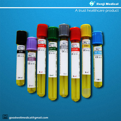 EO Sterilization Vacuum Container For Blood Draw clinical test