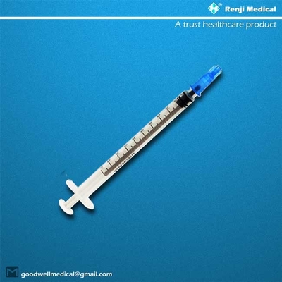 EO Gas Sterile Disposable Medical Consumables 1ml Medicine Syringe