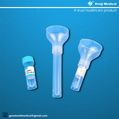 1 funnel Saliva Collection Kit , Covid 19 Detection Kit ISO certified